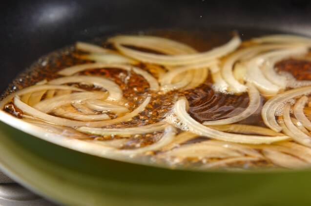 本当に美味しい定番のカツ丼の作り方の手順4