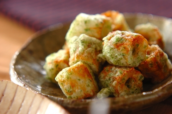 2 ちくわの磯辺揚げ