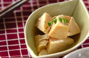 タケノコのみそマヨ和え