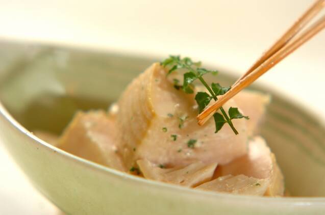 タケノコのみそマヨ和えの作り方の手順3