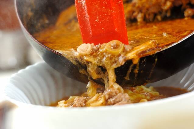 坦々麺の作り方の手順7