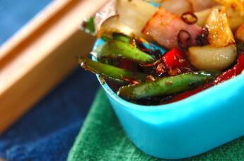 ピーマンとジャコの炒め煮