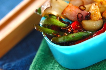 ピーマンとジャコの炒め煮