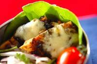 油揚げの和風ピザ