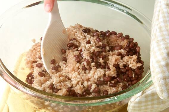 お祝レンジ赤飯の作り方の手順6