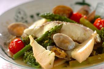 春野菜のアクアパッツァ by 内堀 智美さん