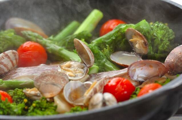 春野菜のアクアパッツァ by 内堀 智美さんの作り方の手順4