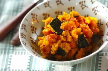 カボチャのクミンサラダ