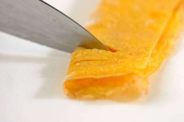 お花卵焼きの作り方の手順4