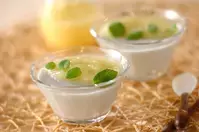 パイナップルとココナッツのブランマンジェ風