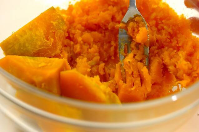 カボチャのムースの作り方の手順2