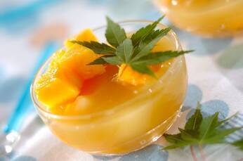 マンゴーの水ようかん