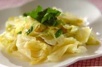 蒸しキャベツのマリネ