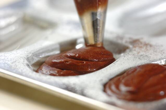 ショコラマドレーヌの作り方の手順6