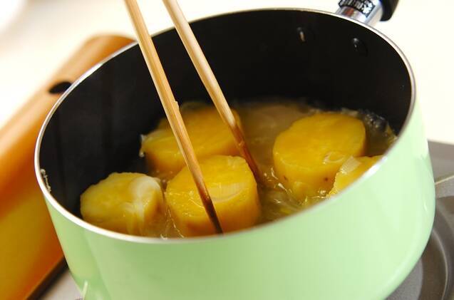 サツマイモとゴマのポタージュの素の作り方の手順4