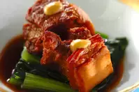 米ぬかで下茹で！トロトロ豚の角煮