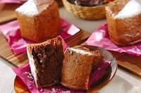 オレンジチョコのキューブパン