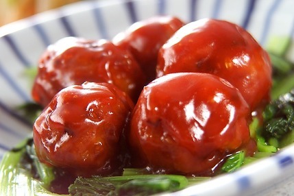 ご飯がすすむ！中華風甘酢肉団子