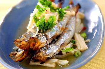 シシャモの南蛮漬け