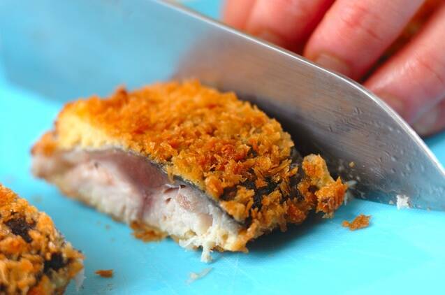 しめサバフライの作り方の手順3