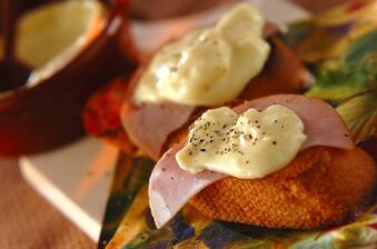 カマンベールのラクレット風