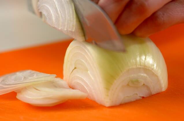 ニラと桜エビのペタンコ焼きの作り方の手順1