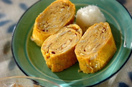 ふんわり！シラス入りだし巻き卵 by 杉本 亜希子さん