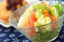 フルーツたっぷりサラダ