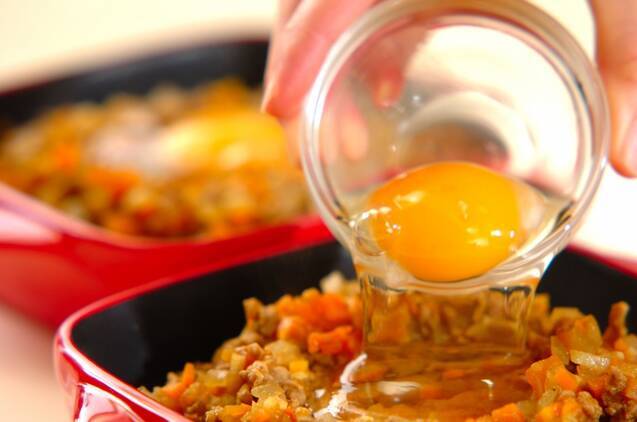 焼き餅カレーの作り方の手順4