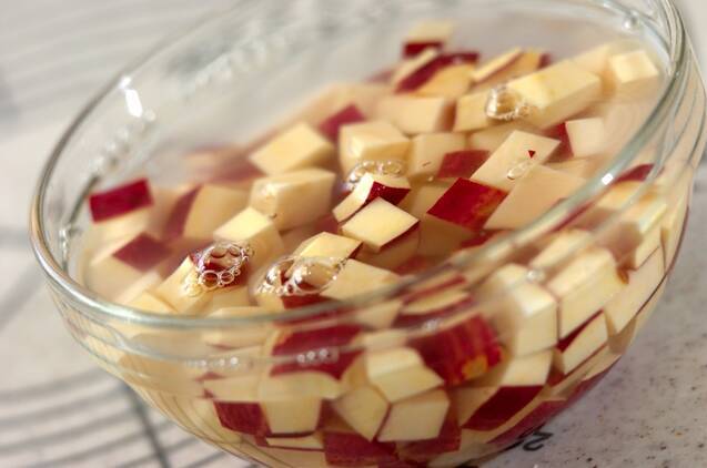 ゴロゴロサツマイモパンの作り方の手順2