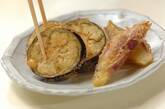 ミョウガとナスの天ぷらの作り方4