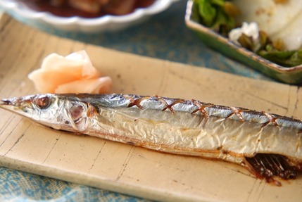 サンマの塩焼き