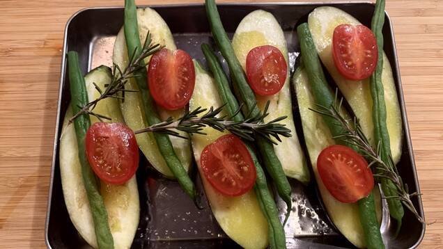 鶏胸肉のしっとりロースト　タプナード添えの作り方の手順3