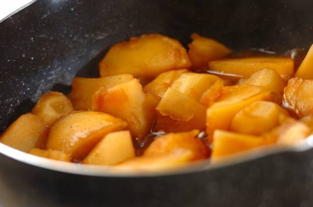 ジャガイモの煮っころがしの作り方の手順3