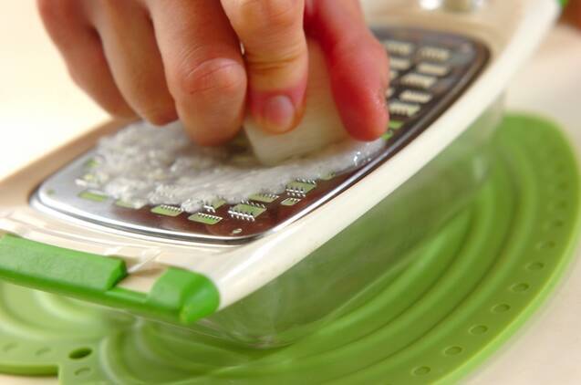 長芋入りふっくらチヂミの作り方の手順1