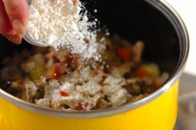 アサリのクラムチャウダーの作り方の手順4