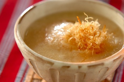 大根と明太子のお雑煮