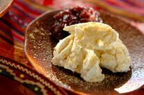 水きりヨーグルトきな粉がけ