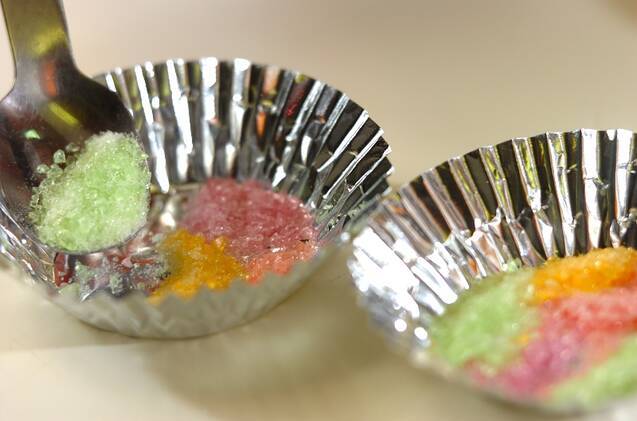 ステンドグラスキャンディの作り方の手順3