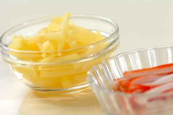 韓国のり巻き(キンパ)の下準備1