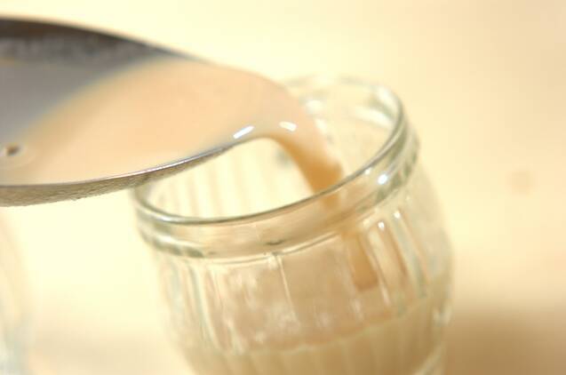 ミルクティープリンの作り方の手順4