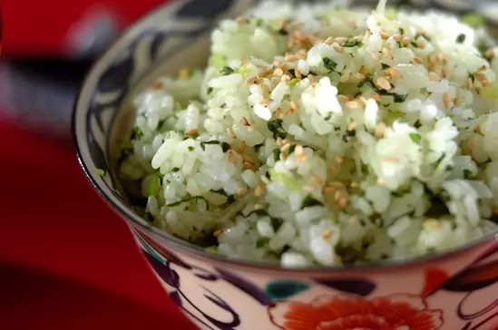小松菜の混ぜご飯