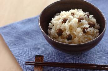 ホクホク！むかごご飯