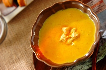 簡単！ミキサーなしでできるカボチャのポタージュ