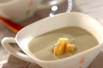 ゴボウのソイポタージュ