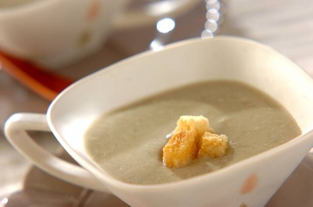 ゴボウのソイポタージュ