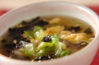 のりたまスープ