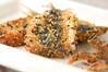 イワシのゴマ衣焼きの作り方の手順
