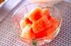 フルーツ・スイカの作り方の手順