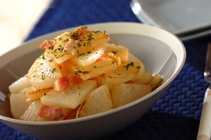 大根の洋風炒め